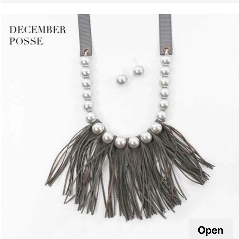 NEW Plunder December Posse-Gray Tassels